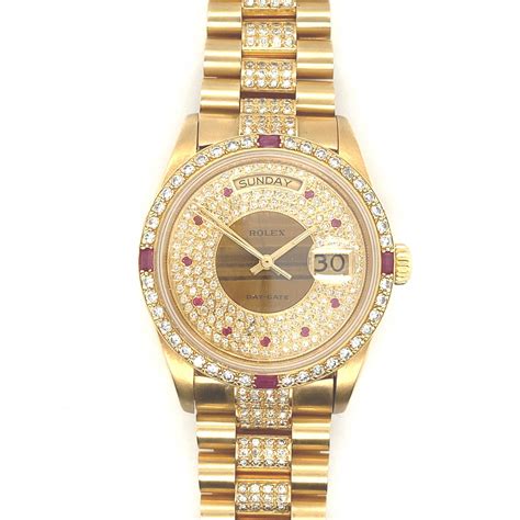 rolex day date full diamonds|rolex day date chart.